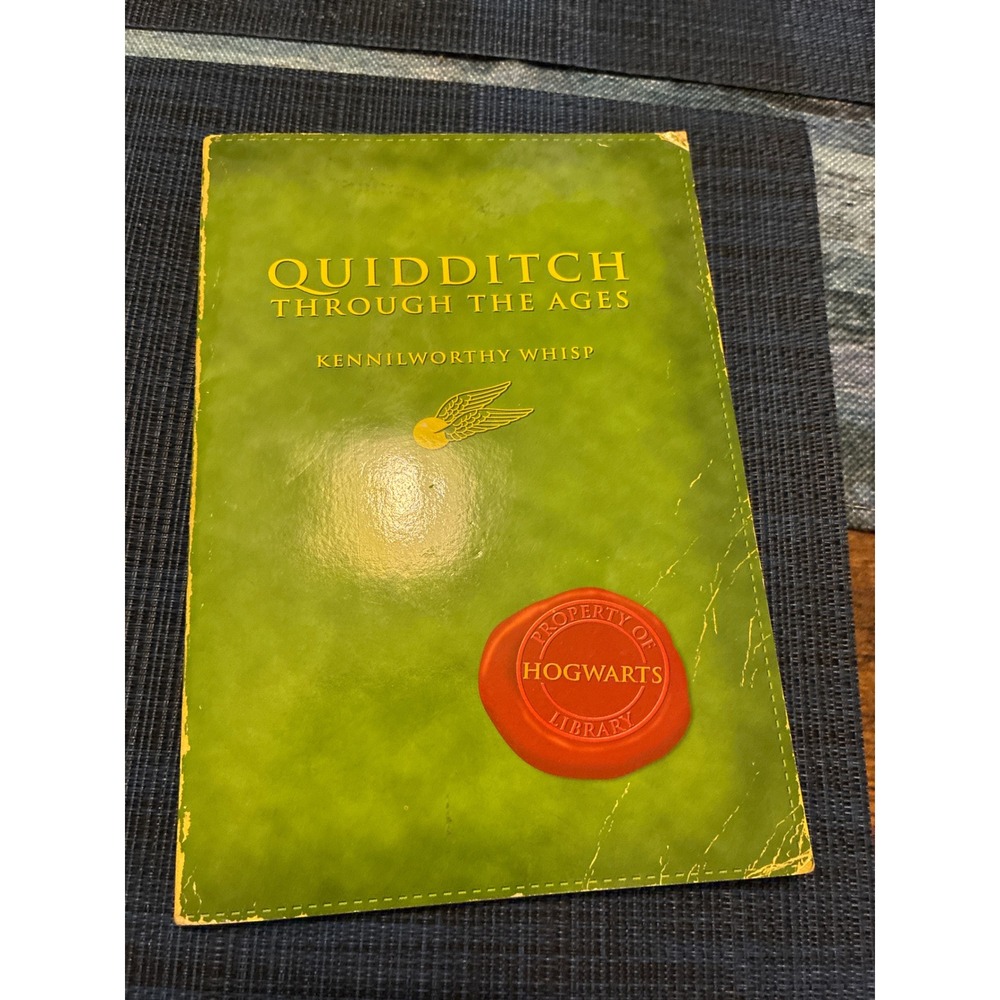 Quidditch Through the Ages Harry Potter J.K. Rowling Scholastic Paperback 2001